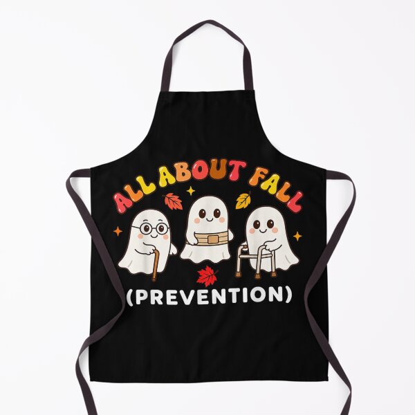Item preview, All About Fall Prevention Funny Ghost Fall Halloween Season designed and sold by PonyRoniku.
