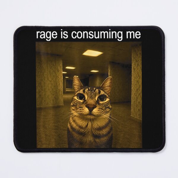 Item preview, Rage Consumes Me Funny Vintage Kitten designed and sold by Byhergawaa.