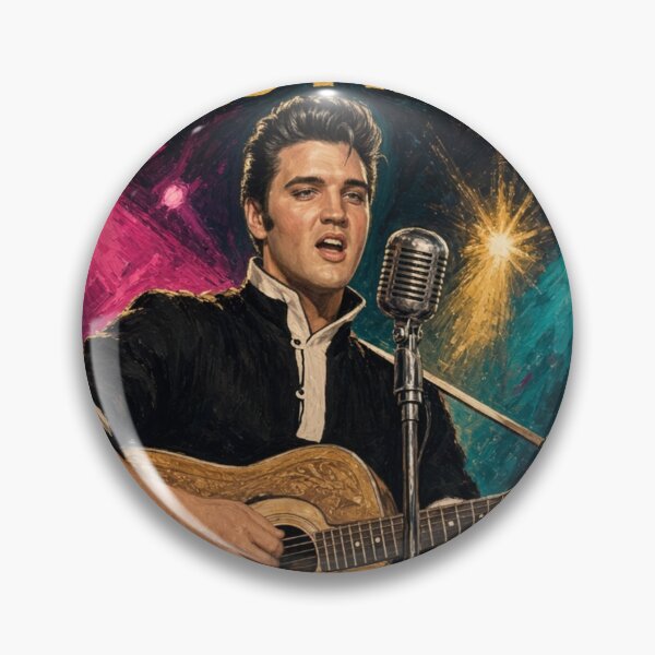 Item preview, Elvis Presley Heartbreak Hotel 1956 Retro Concert Poster designed and sold by ElvisVintagePosters.