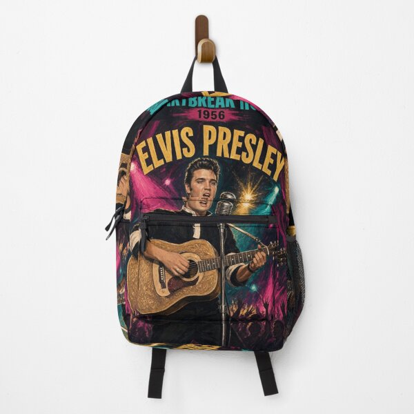 Item preview, Elvis Presley Heartbreak Hotel 1956 Retro Concert Poster designed and sold by ElvisVintagePosters.