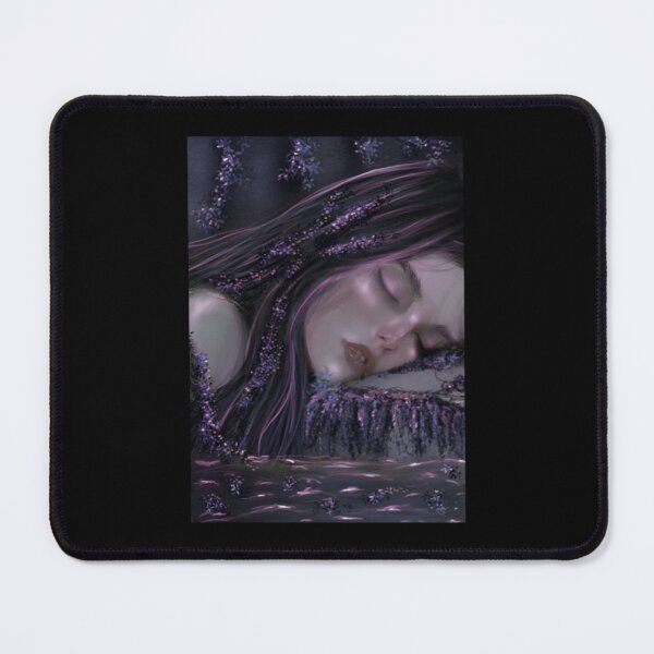 Item preview, Stillness Fine Art Ethereal Sleeping Woman Portrait designed and sold by Florafaunaflow.