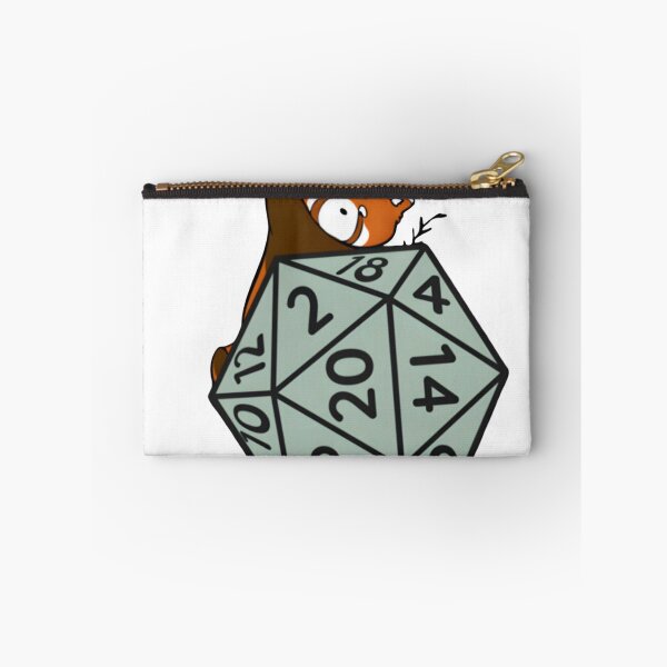 Item preview, Cute Red Panda D20 Dice Tabletop designed and sold by Natkyshoraka.