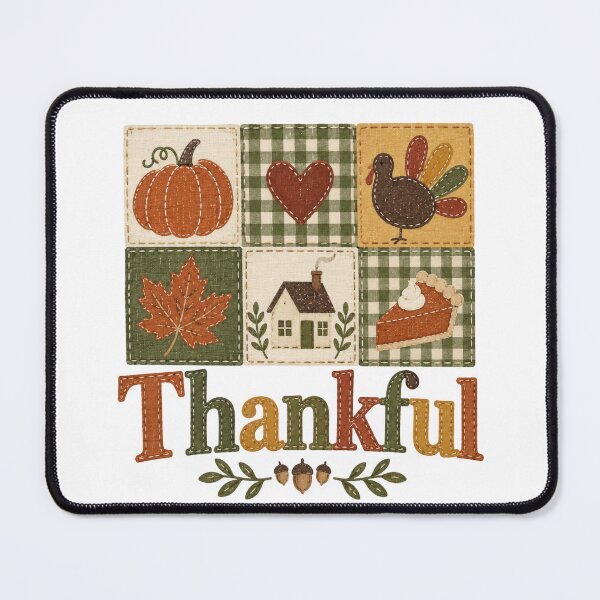 Item preview, Thanksgiving - Thankful Patchwork designed and sold by CampAndCoast.