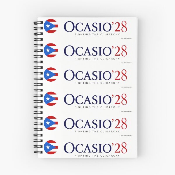 Item preview, AOC Puerto Rican Flag 2028 Presidential Election Campaign Art designed and sold by Ocasio28.