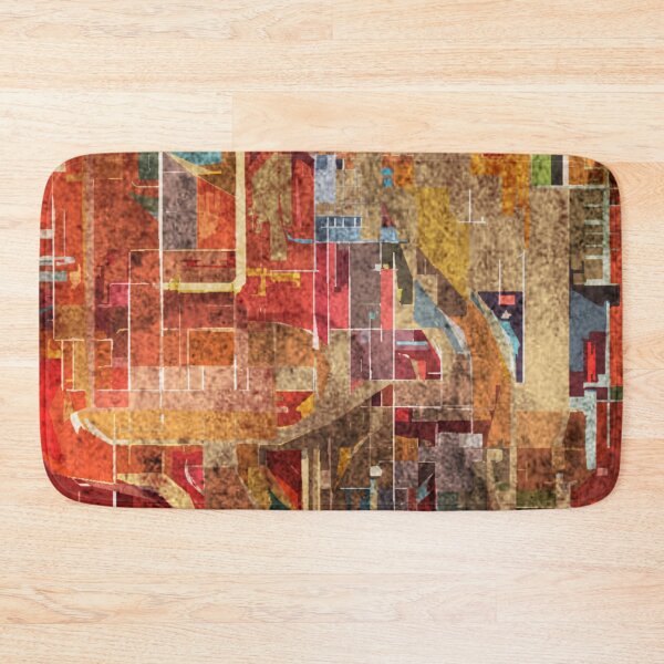 Item preview, Abstract map designed and sold by kinpirks.