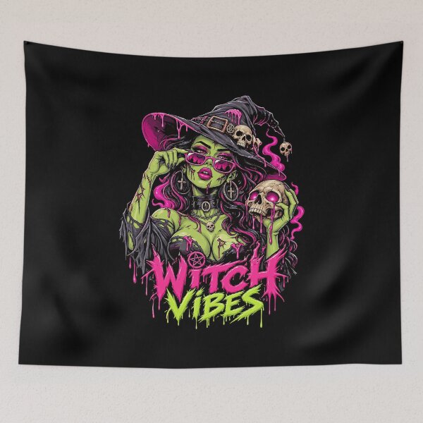 Item preview, Witch Vibes Halloween designed and sold by EdwinkOne.