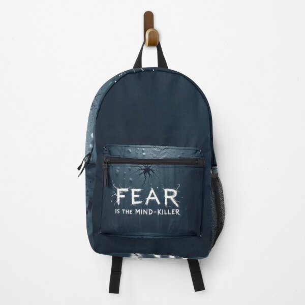 Item preview, Fear Is The Mind-Killer Quote Dark Horror Typography designed and sold by Marcu Ioachim.
