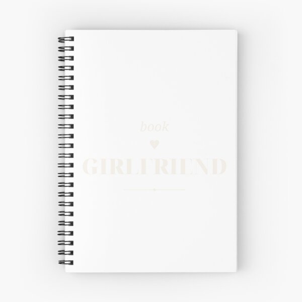 Item preview, Book Girlfriend — Bookish Typography Design (Cream) designed and sold by WellReadThreadz.