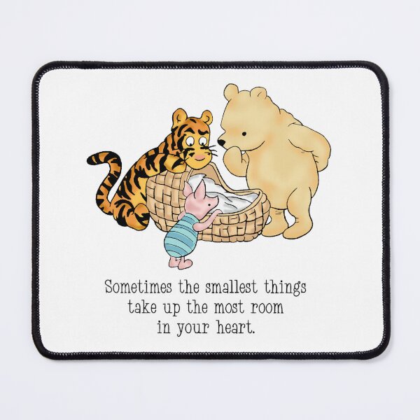 Item preview, Classic Winnie the Pooh New Baby Saying designed and sold by ColorFlowArt.