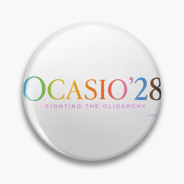 Item preview, AOC Pride 2028 Presidential Election Campaign Art designed and sold by Ocasio28.
