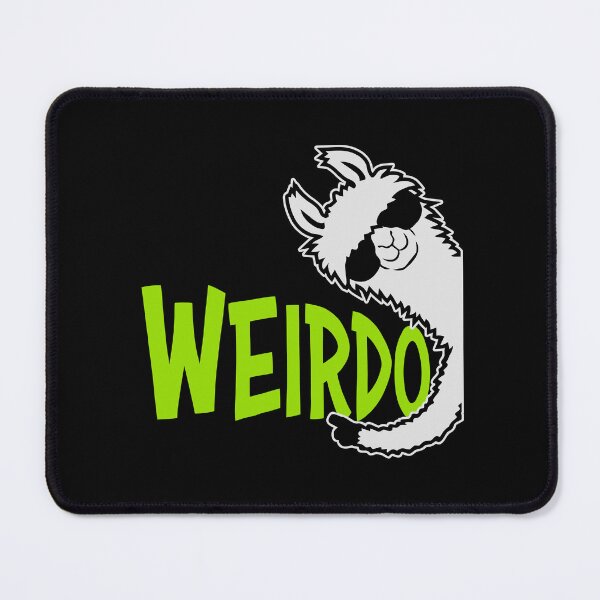 Item preview, Llama Weirdo Sunglasses Funny Weird Quote For Proud Weirdos designed and sold by shirt-o-mat.