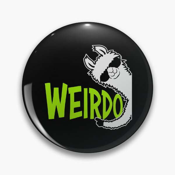 Item preview, Llama Weirdo Sunglasses Funny Weird Quote For Proud Weirdos designed and sold by shirt-o-mat.