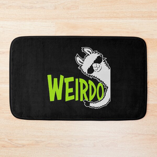 Item preview, Llama Weirdo Sunglasses Funny Weird Quote For Proud Weirdos designed and sold by shirt-o-mat.