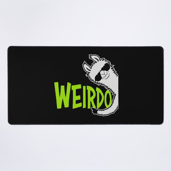 Item preview, Llama Weirdo Sunglasses Funny Weird Quote For Proud Weirdos designed and sold by shirt-o-mat.