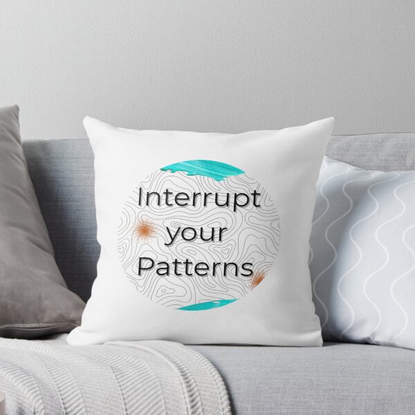 Item preview, Interrumpe tus patrones designed and sold by whimsicalart.