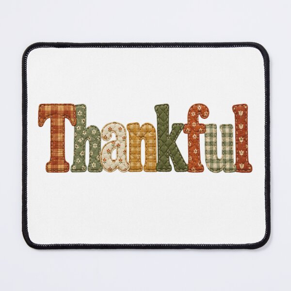 Item preview, Thanksgiving - Thankful Patchwork Cottagecore designed and sold by CampAndCoast.