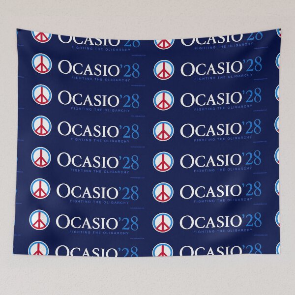 Item preview, AOC Blue 2028 Presidential Election Campaign Art designed and sold by Ocasio28.