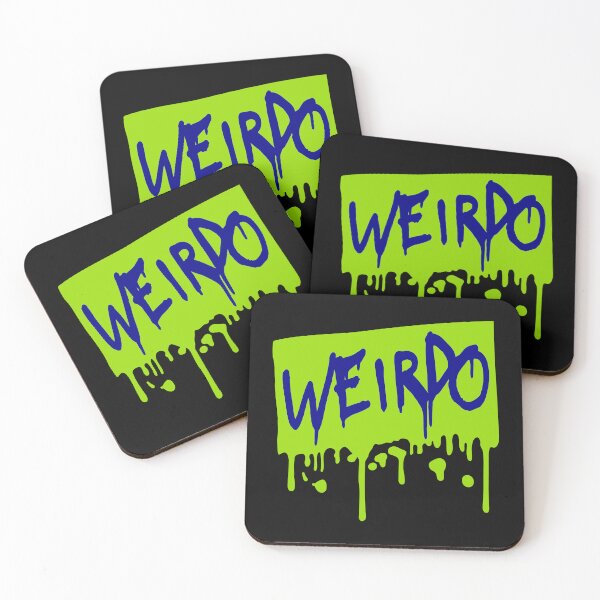 Item preview, Weirdo Crazy Funny Weird Quote For Proud Weirdos designed and sold by shirt-o-mat.