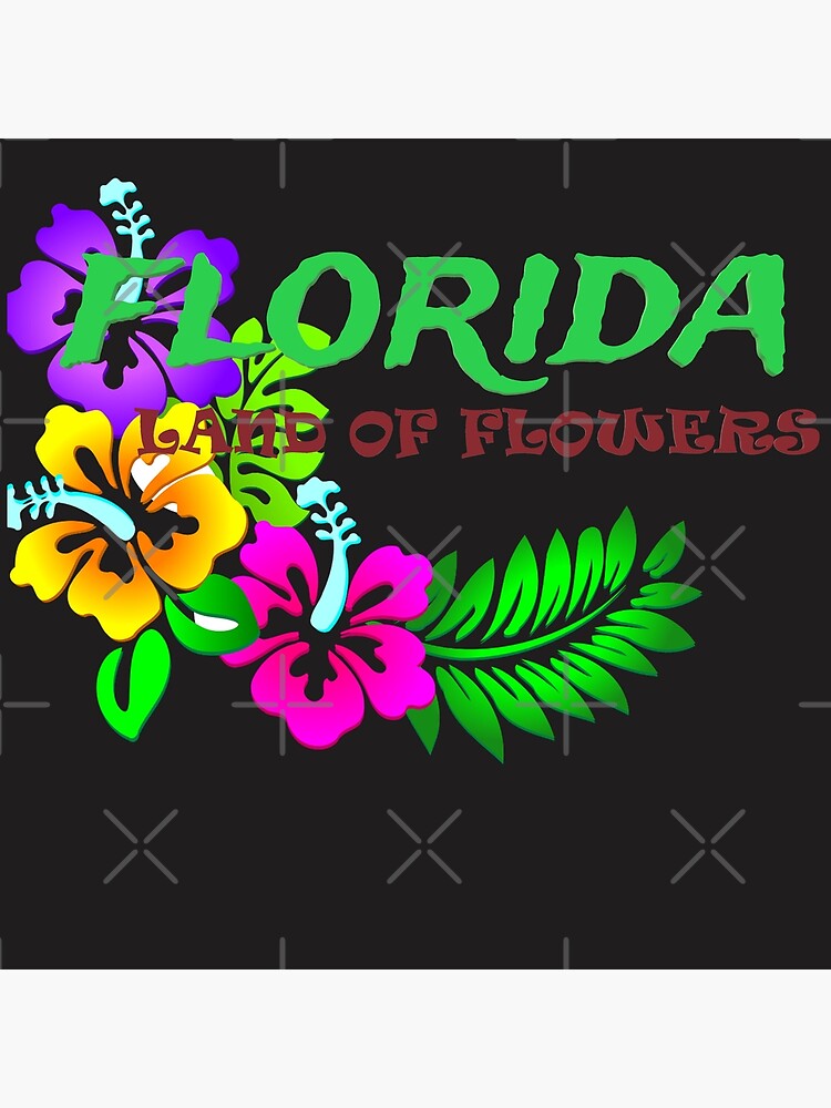 Land of Flowers Florida Pullover Hoodie Land of Flowers Florida Pullover Hoodie