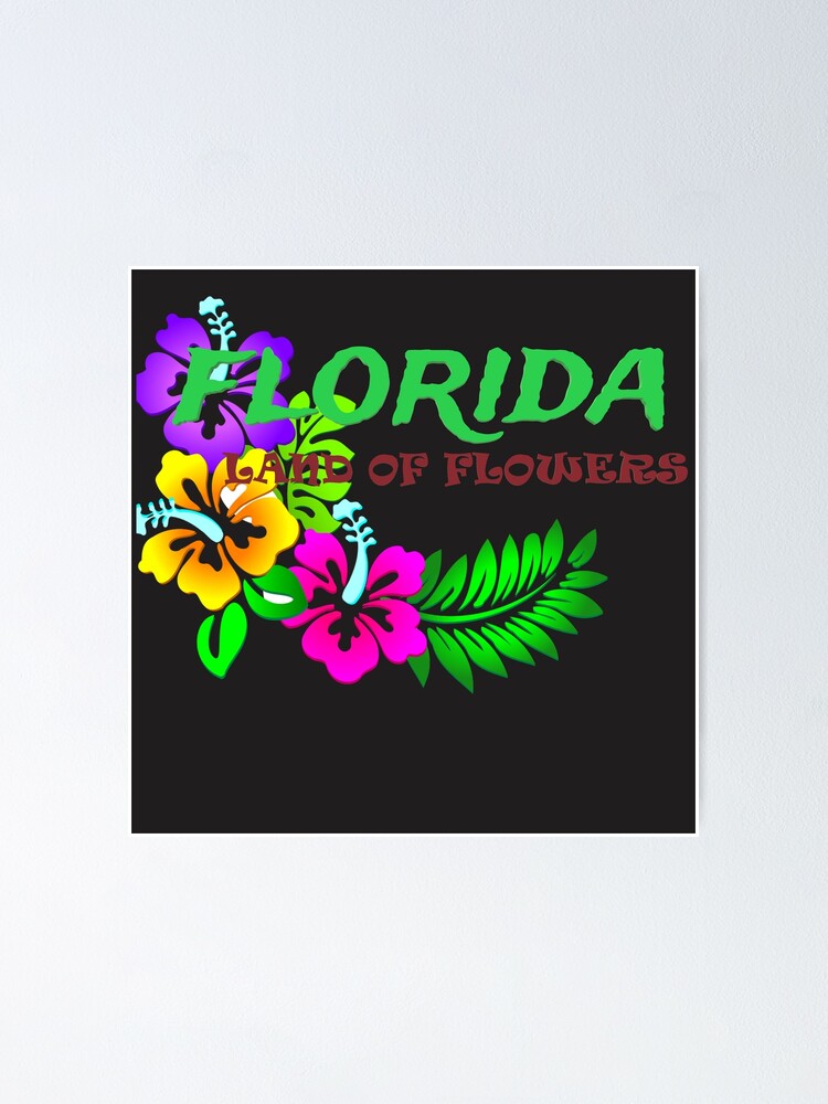 Land of Flowers Florida Pullover Hoodie Land of Flowers Florida Pullover Hoodie