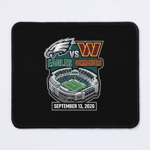 Item preview, Eagles vs Commanders Game Day Football Matchup 2026 designed and sold by YoshDWolf.