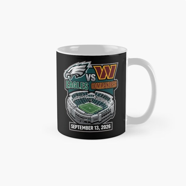 Item preview, Eagles vs Commanders Game Day Football Matchup 2026 designed and sold by YoshDWolf.