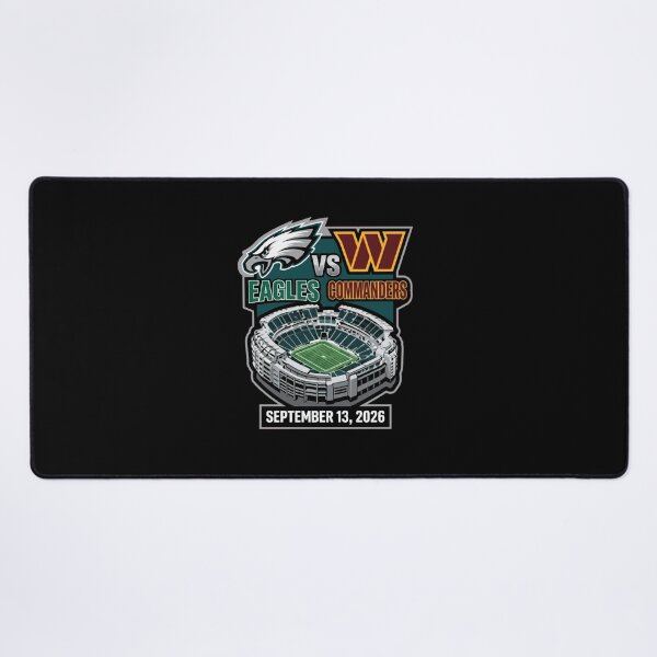 Item preview, Eagles vs Commanders Game Day Football Matchup 2026 designed and sold by YoshDWolf.