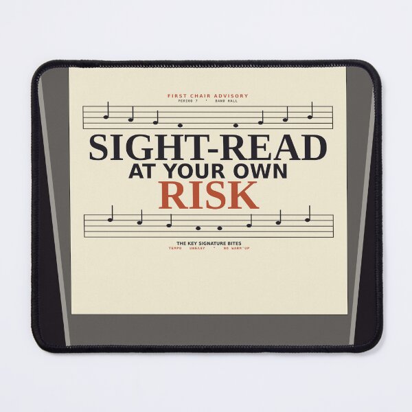 Item preview, Sight-Read At Your Own Risk designed and sold by PhoenixTShirtz.