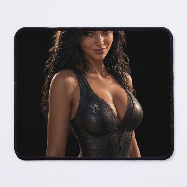 Item preview, Space Pirate Cyberpunk Female Captain Portrait Art designed and sold by EvolutionMerch.