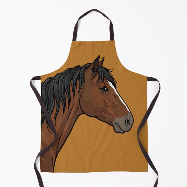 Item preview, The head of the Abyssinian horse with a bay coat designed and sold by Cheval-de-coeur.