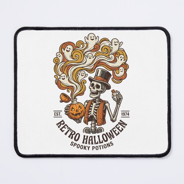 Item preview, Retro Halloween Skeleton Spooky Potion Vintage Ghost designed and sold by VizoArt-Studio.