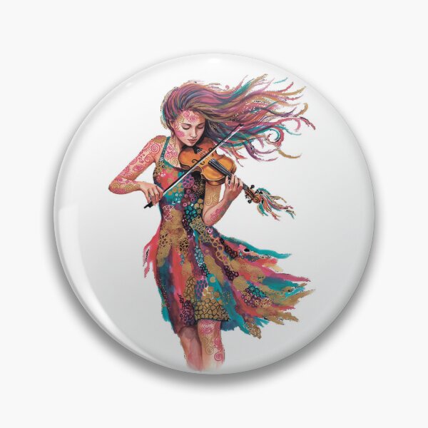 Item preview, Violinist.  Retro style. designed and sold by MagelliShop.