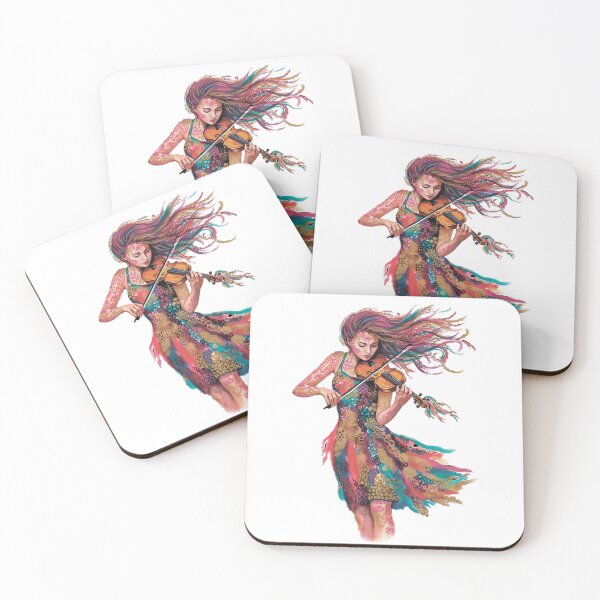 Item preview, Violinist.  Retro style. designed and sold by MagelliShop.