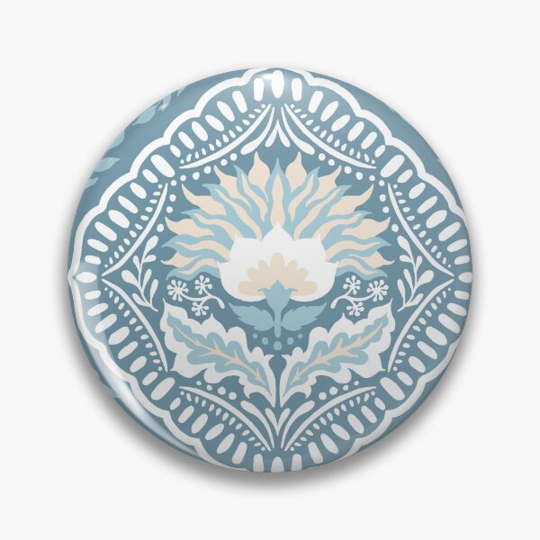 Item preview, Vera Damask - Celadon designed and sold by Beatitudes Design.