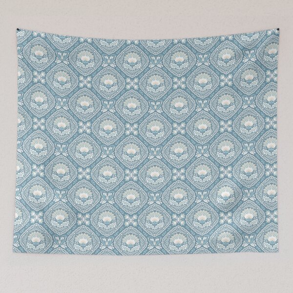 Item preview, Vera Damask - Celadon designed and sold by Beatitudes Design.