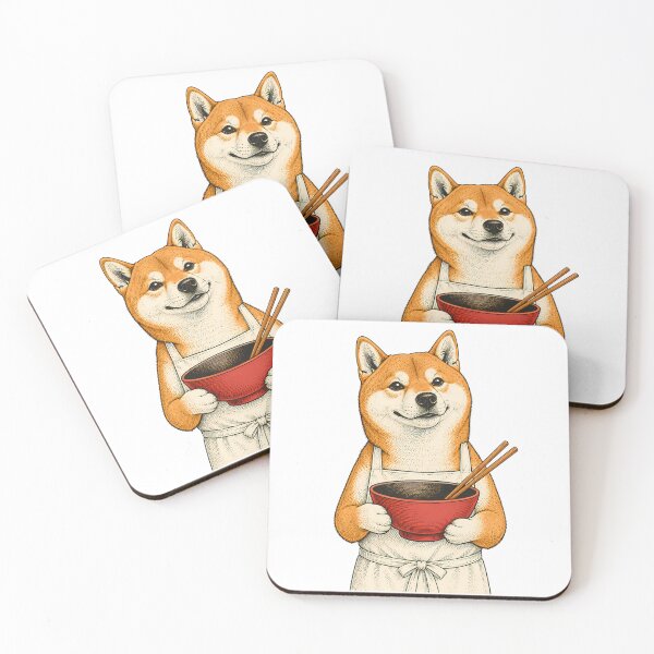 Item preview, Shiva Inu Japanese Ramen Chef designed and sold by Daily Quirk.