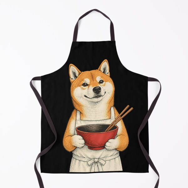 Item preview, Shiva Inu Japanese Ramen Chef designed and sold by Daily Quirk.