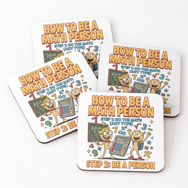 Item preview, How to Be a Math Person Stick Figure for Math Lovers designed and sold by Redgiant87x.