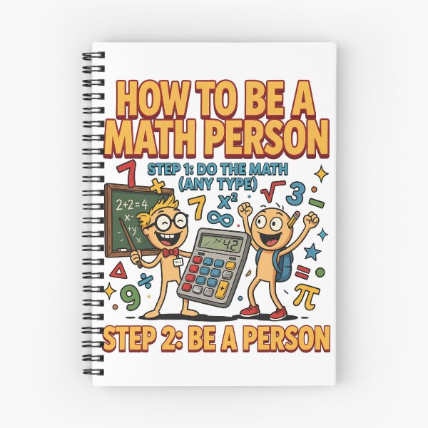 Item preview, How to Be a Math Person Stick Figure for Math Lovers designed and sold by Redgiant87x.