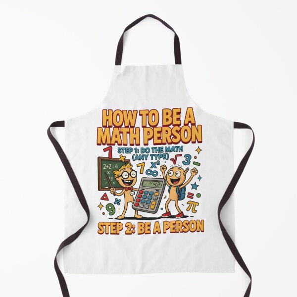 Item preview, How to Be a Math Person Stick Figure for Math Lovers designed and sold by Redgiant87x.
