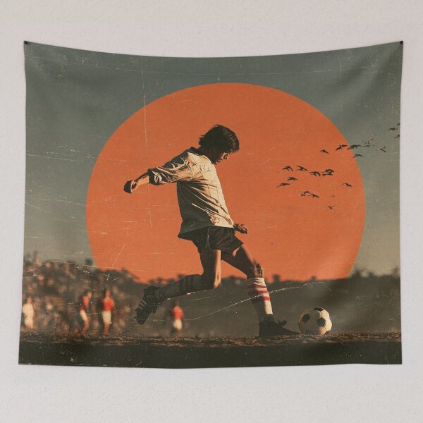 Item preview, Sunset football designed and sold by The King's general goods.