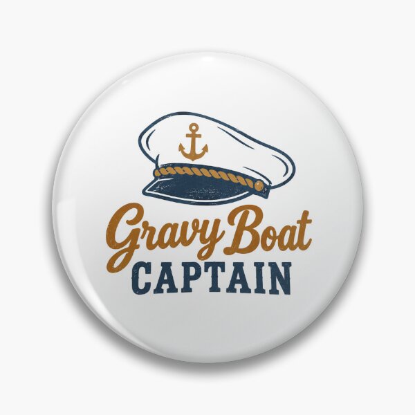 Item preview, Thanksgiving Humor - Gravy Boat Captain designed and sold by CampAndCoast.
