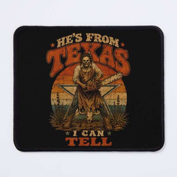 Item preview, Hes from Texas I Can Tell Chainsaw Horror Halloween Costume designed and sold by PonyRoniku.
