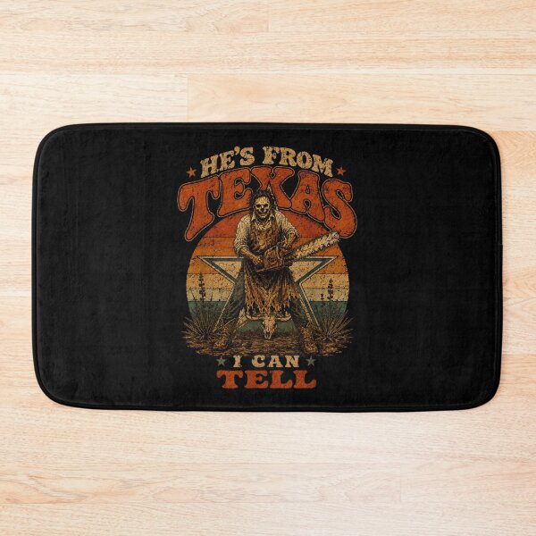 Item preview, Hes from Texas I Can Tell Chainsaw Horror Halloween Costume designed and sold by PonyRoniku.