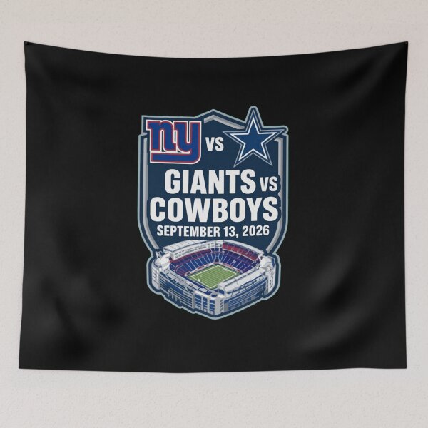 Item preview, Giants vs Cowboys Football Matchup 2026 Game Day designed and sold by YoshDWolf.