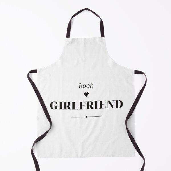 Item preview, Book Girlfriend — Bookish Typography Design (Black) designed and sold by WellReadThreadz.