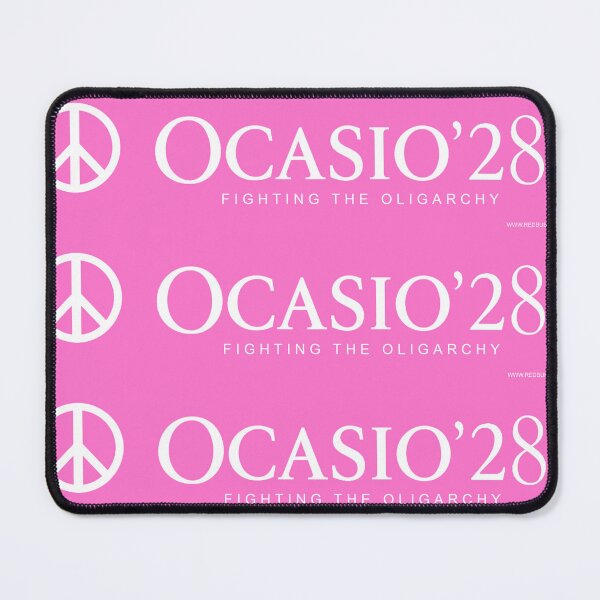 Item preview, AOC Pink 2028 Presidential Election Campaign Art designed and sold by Ocasio28.
