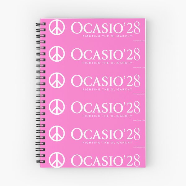 Item preview, AOC Pink 2028 Presidential Election Campaign Art designed and sold by Ocasio28.