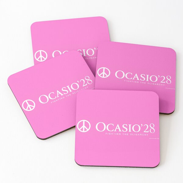Item preview, AOC Pink 2028 Presidential Election Campaign Art designed and sold by Ocasio28.