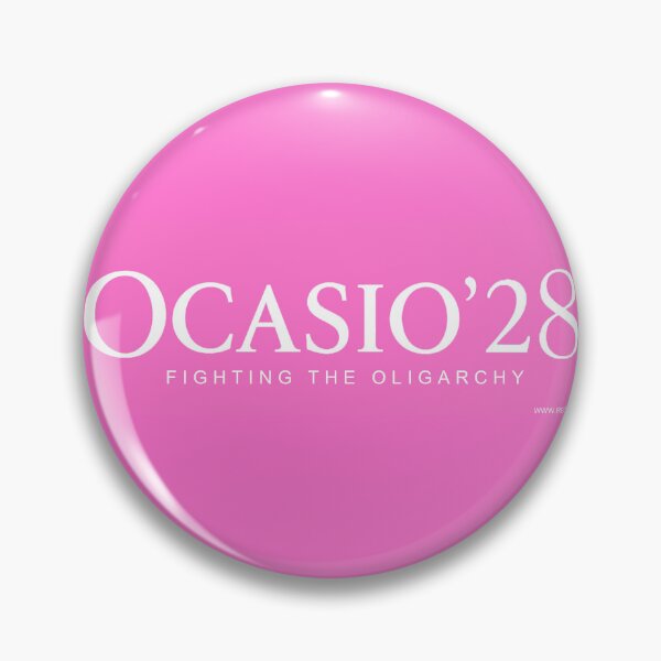 Item preview, AOC Pink 2028 Presidential Election Campaign Art designed and sold by Ocasio28.